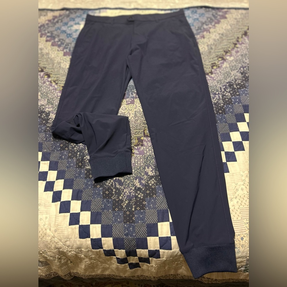 Men's Greyson pants: Navy Montauk joggers